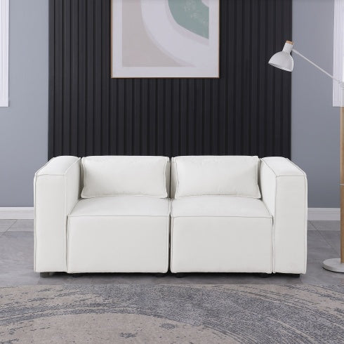 “Elegant Comfort Modular Sofa”