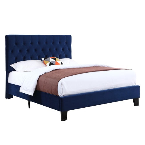 "Luma Blue Queen Bed"