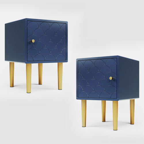 LuxeWood Bedside Tables