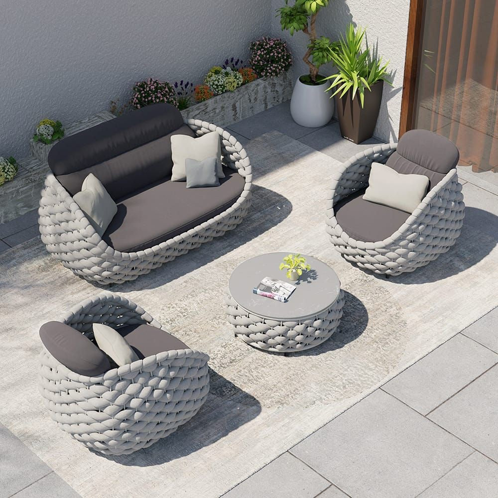 Serene Outdoor Lounge & Table Collection