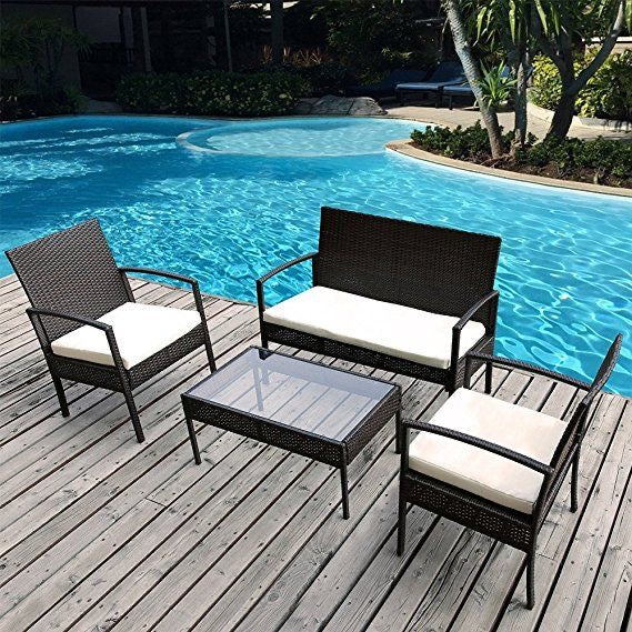 Elegance Woven Outdoor Set