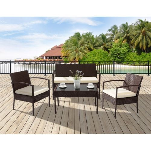 Elegance Woven Outdoor Set