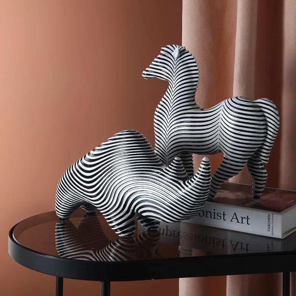 Living Edge Zebra Décor