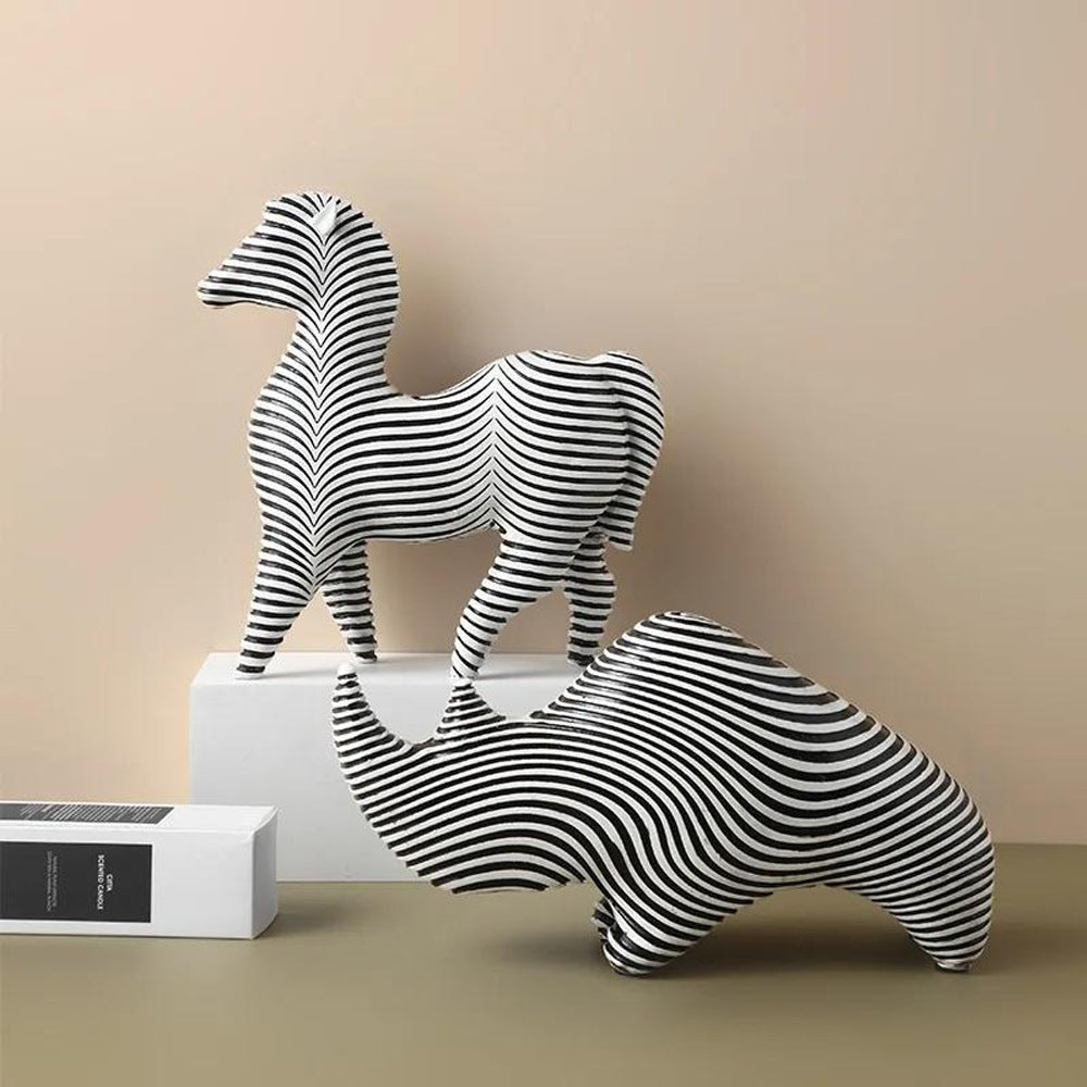 Living Edge Zebra Décor
