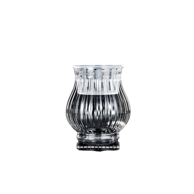 Transparent Plastic Hydroponic Vase Container