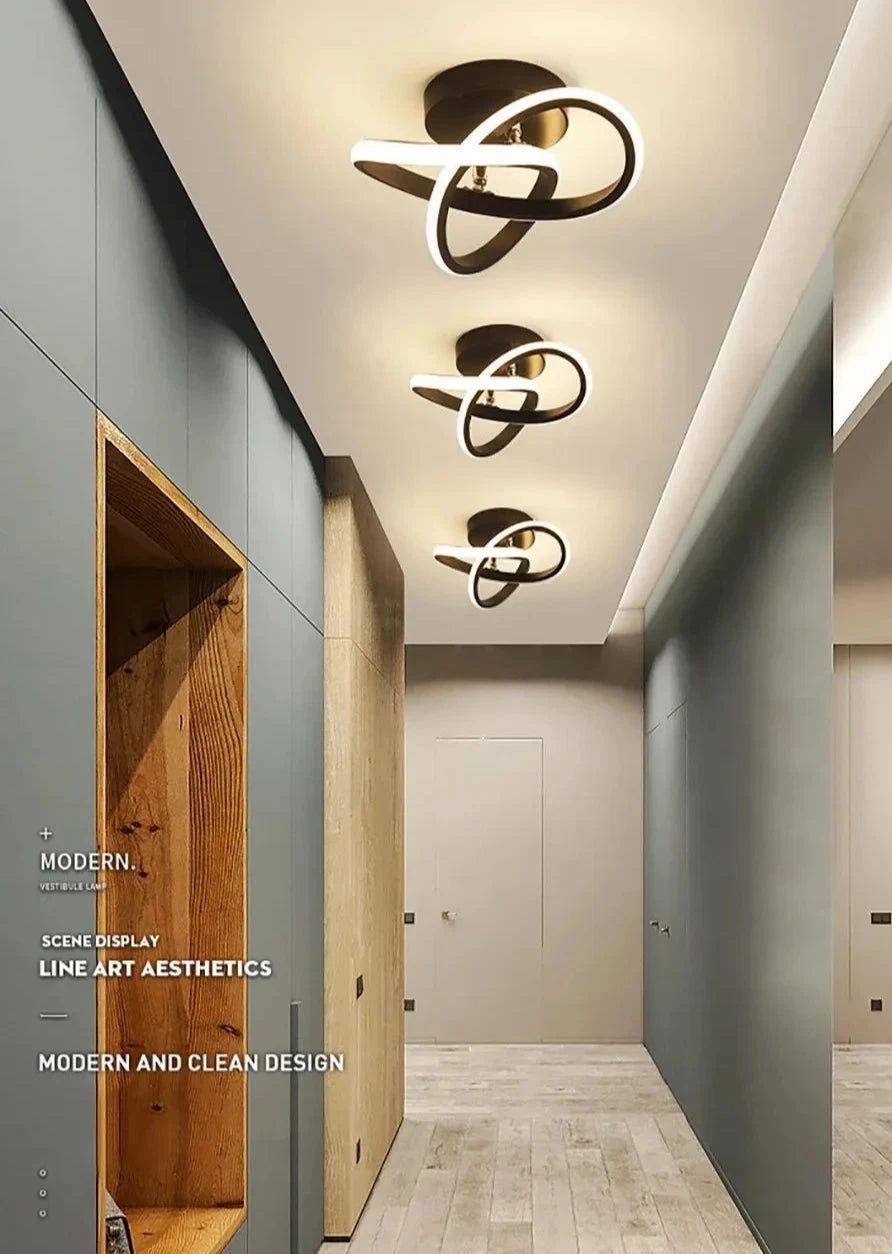 Modern LED Strip Ceiling Lights – Illuminate Your Space!