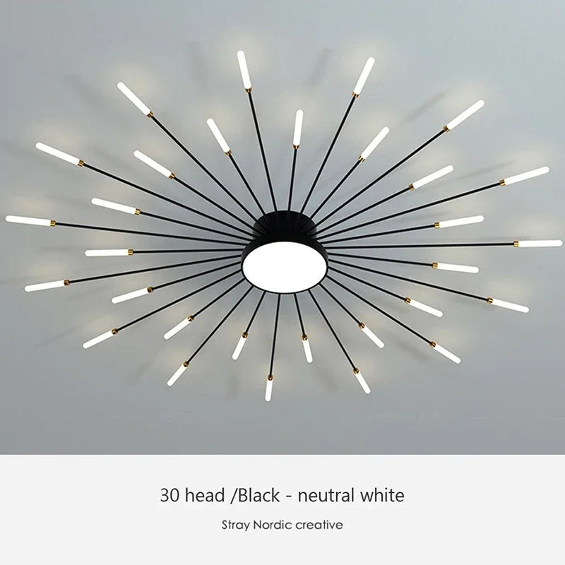 Sunburst Luxe Ceiling Light