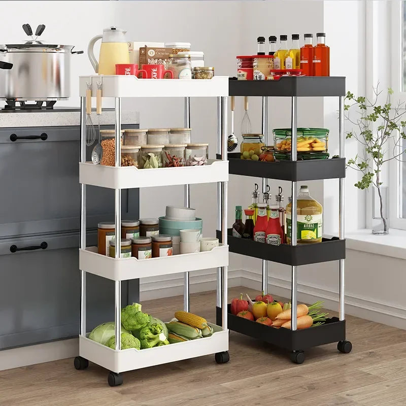 Space-Saving Rolling Storage Cart