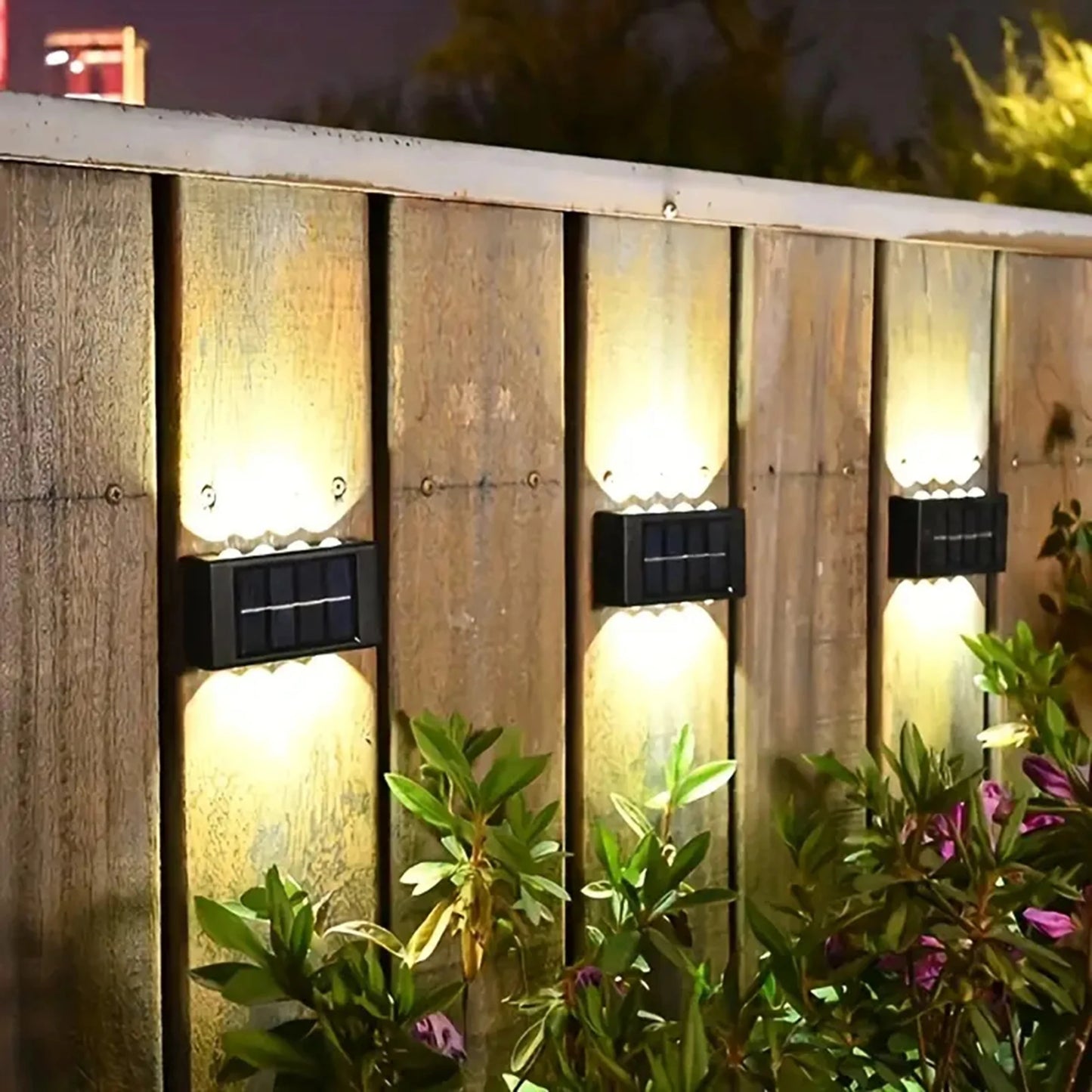 "GlowUp Solar Wall Lamp