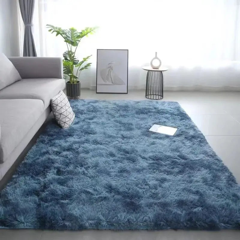 "Silk Wool Tie-Dye Rug