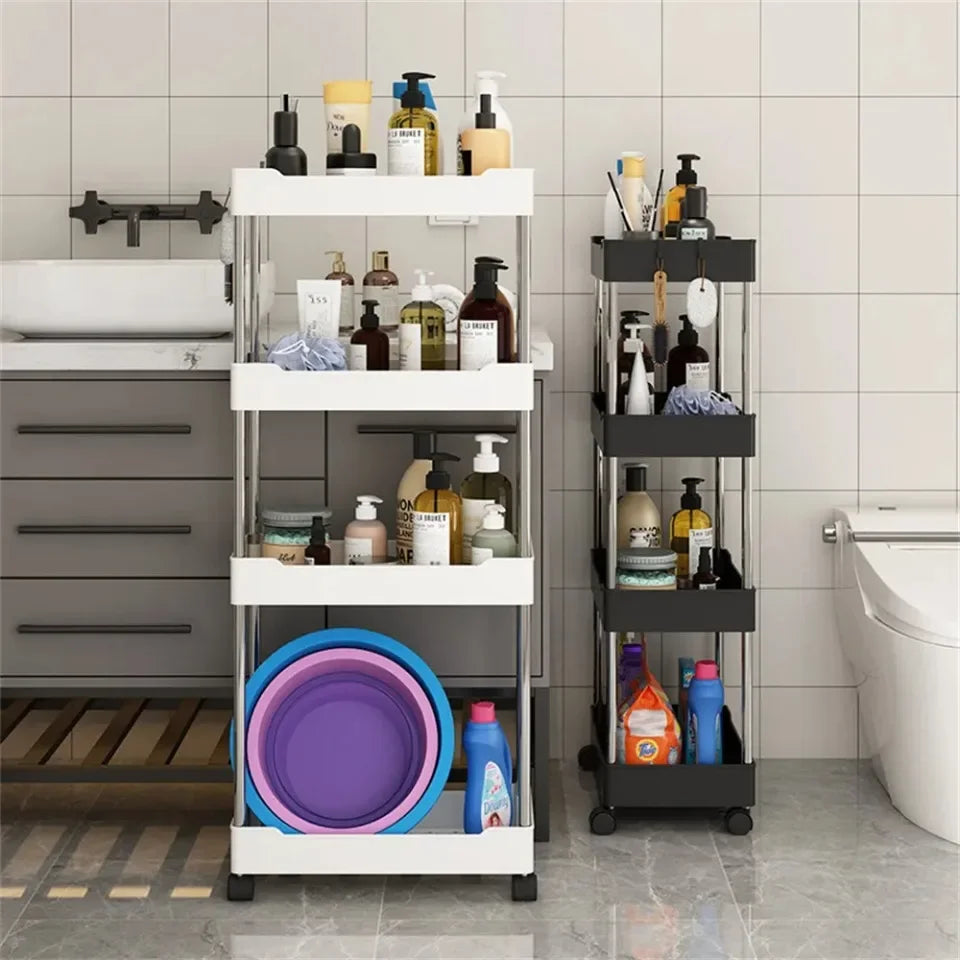 Space-Saving Rolling Storage Cart