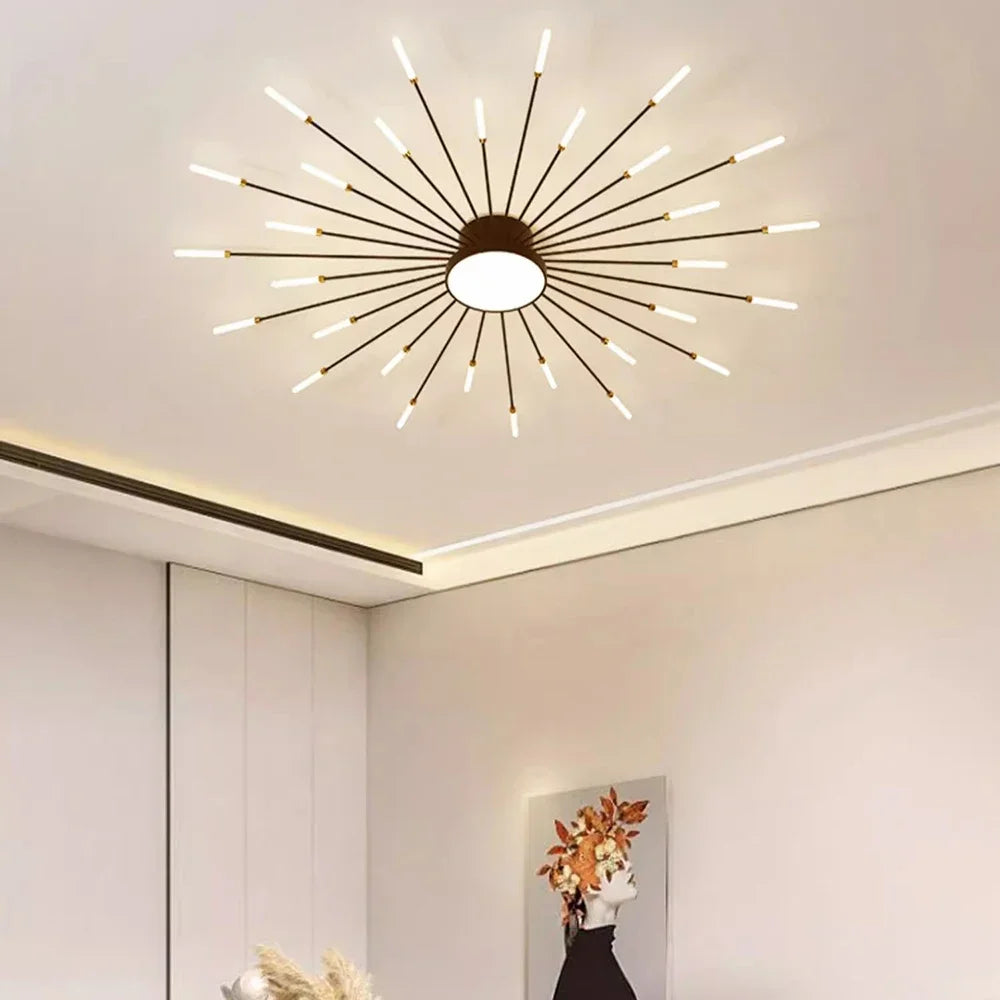 Sunburst Luxe Ceiling Light