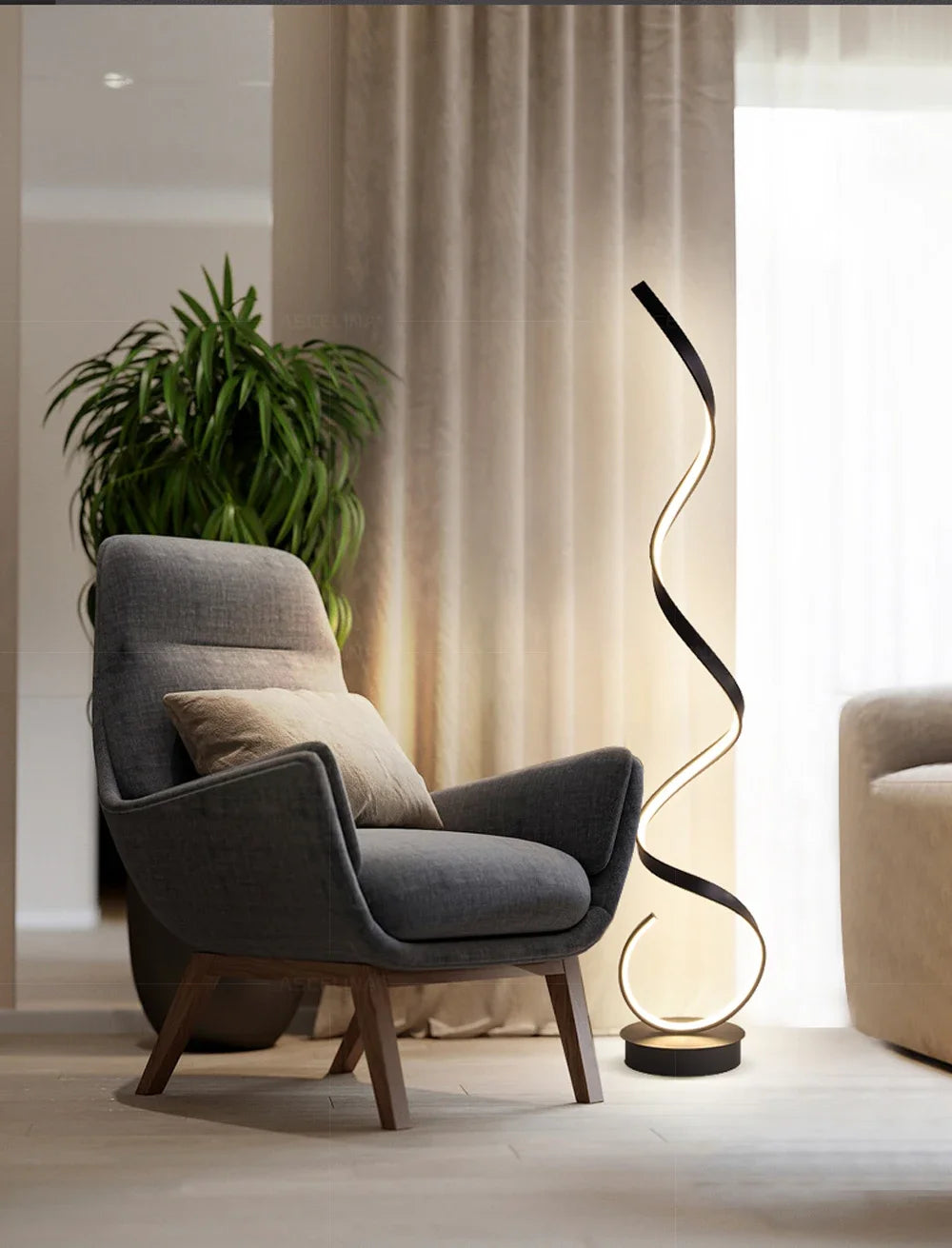 Luminara LED Floor Lamp