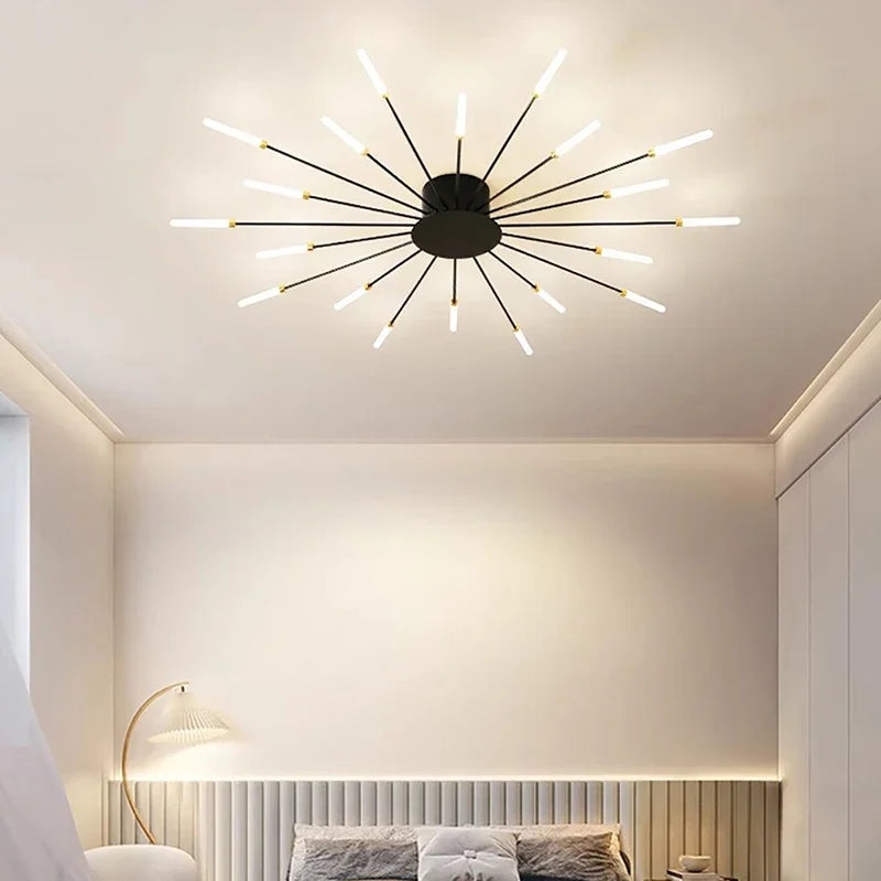 Sunburst Luxe Ceiling Light