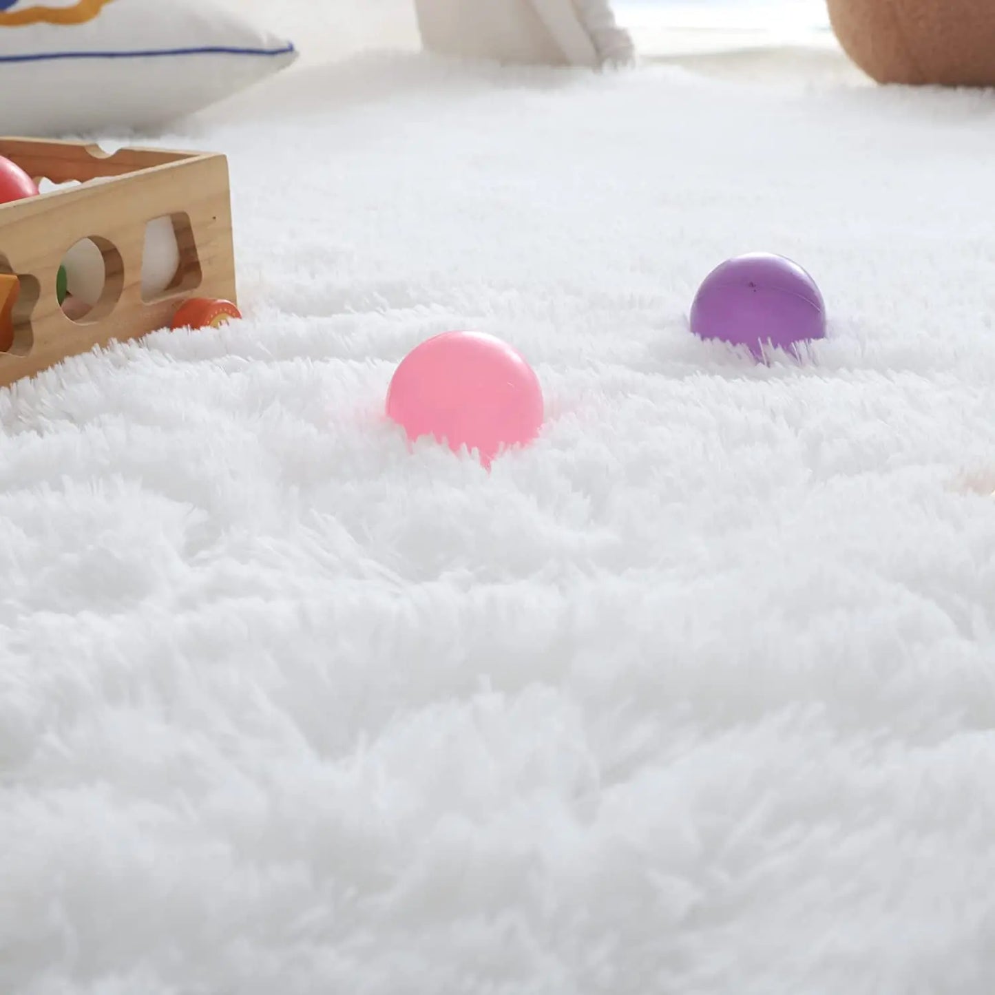 "PlushCloud Fluffy Large Carpet