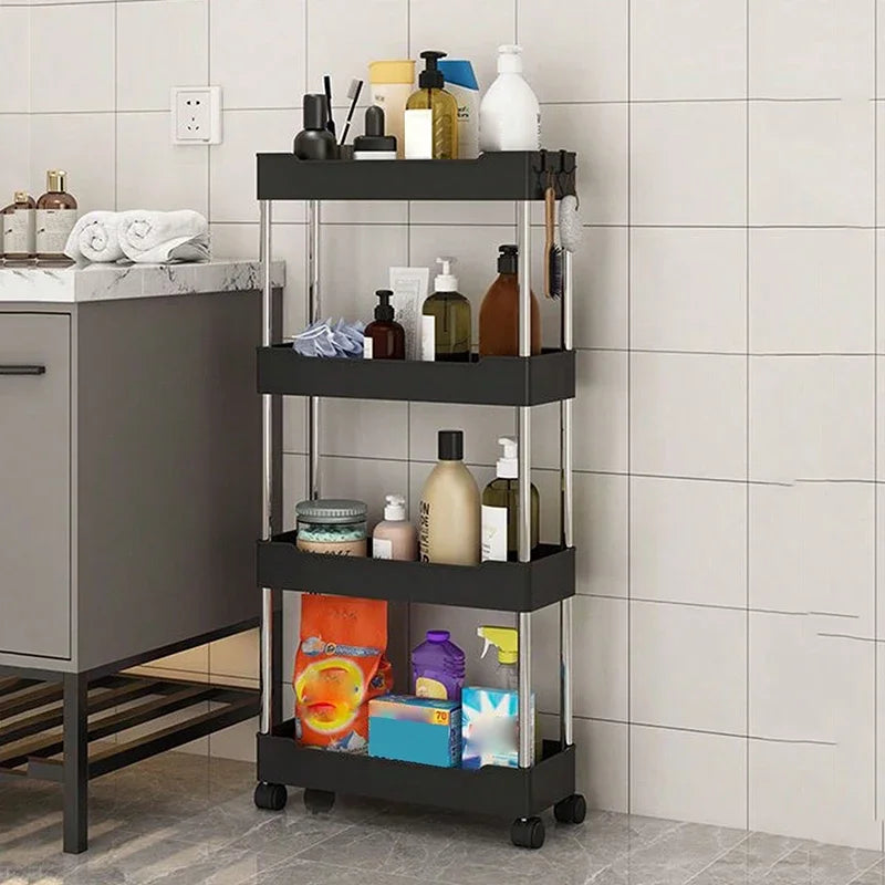 Space-Saving Rolling Storage Cart