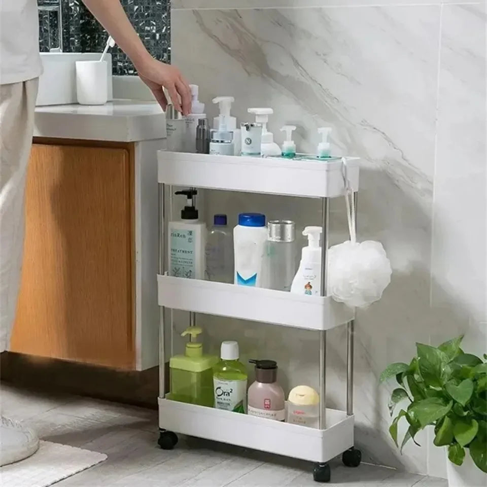 Space-Saving Rolling Storage Cart