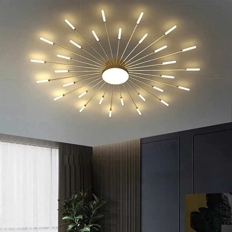 Sunburst Luxe Ceiling Light