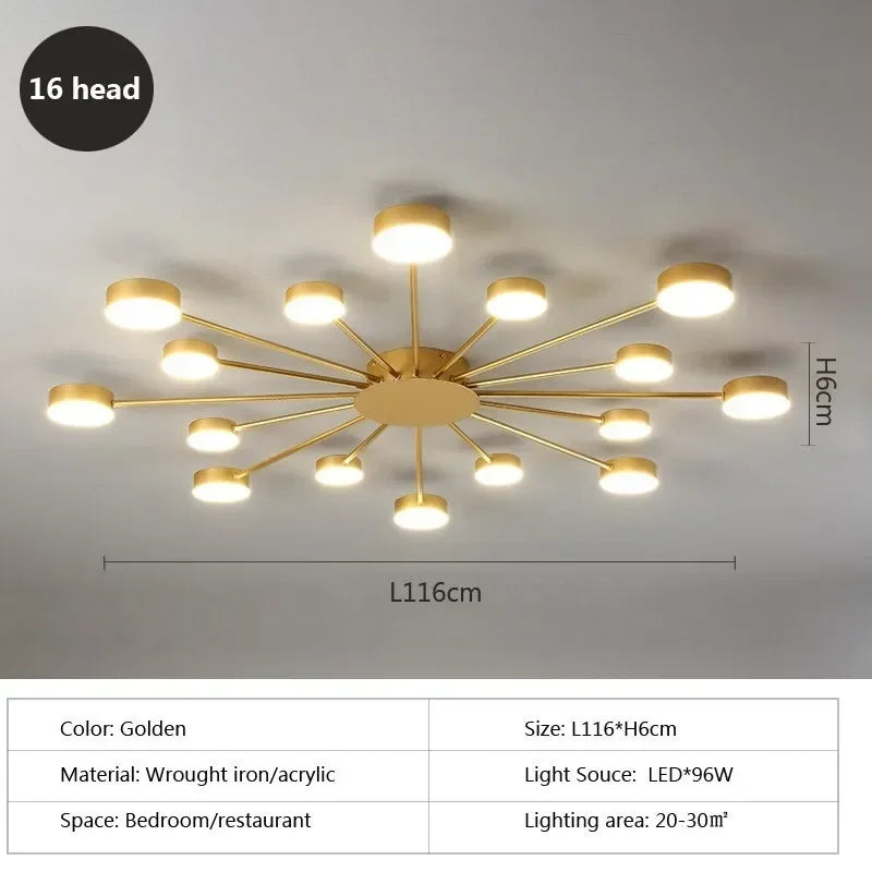 Sunshine Blossom LED Ceiling Light