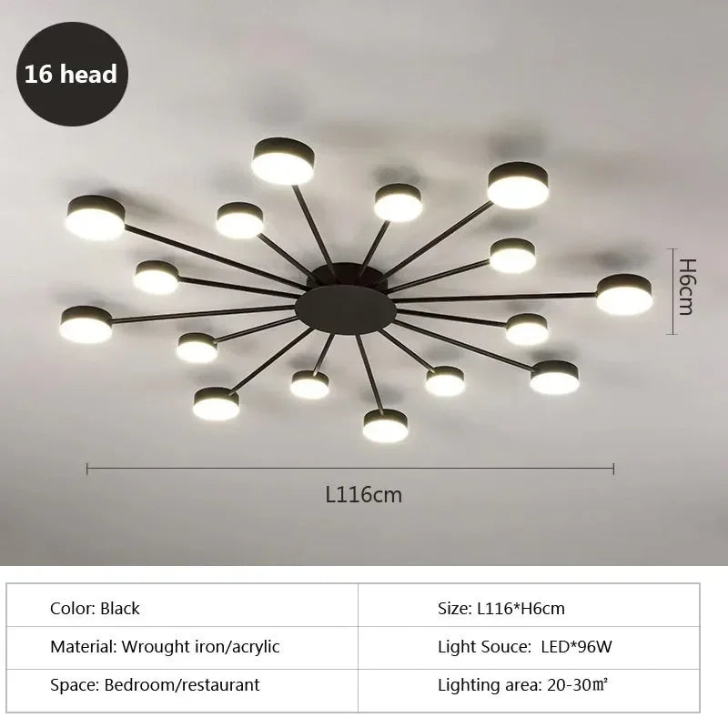 Sunshine Blossom LED Ceiling Light