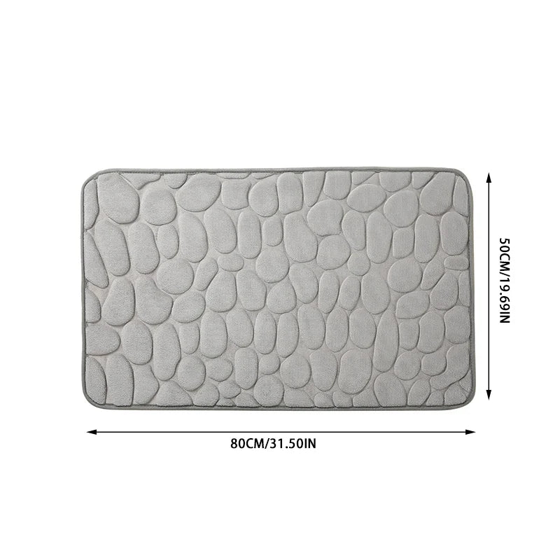 Luxura Pebble Bath Rug