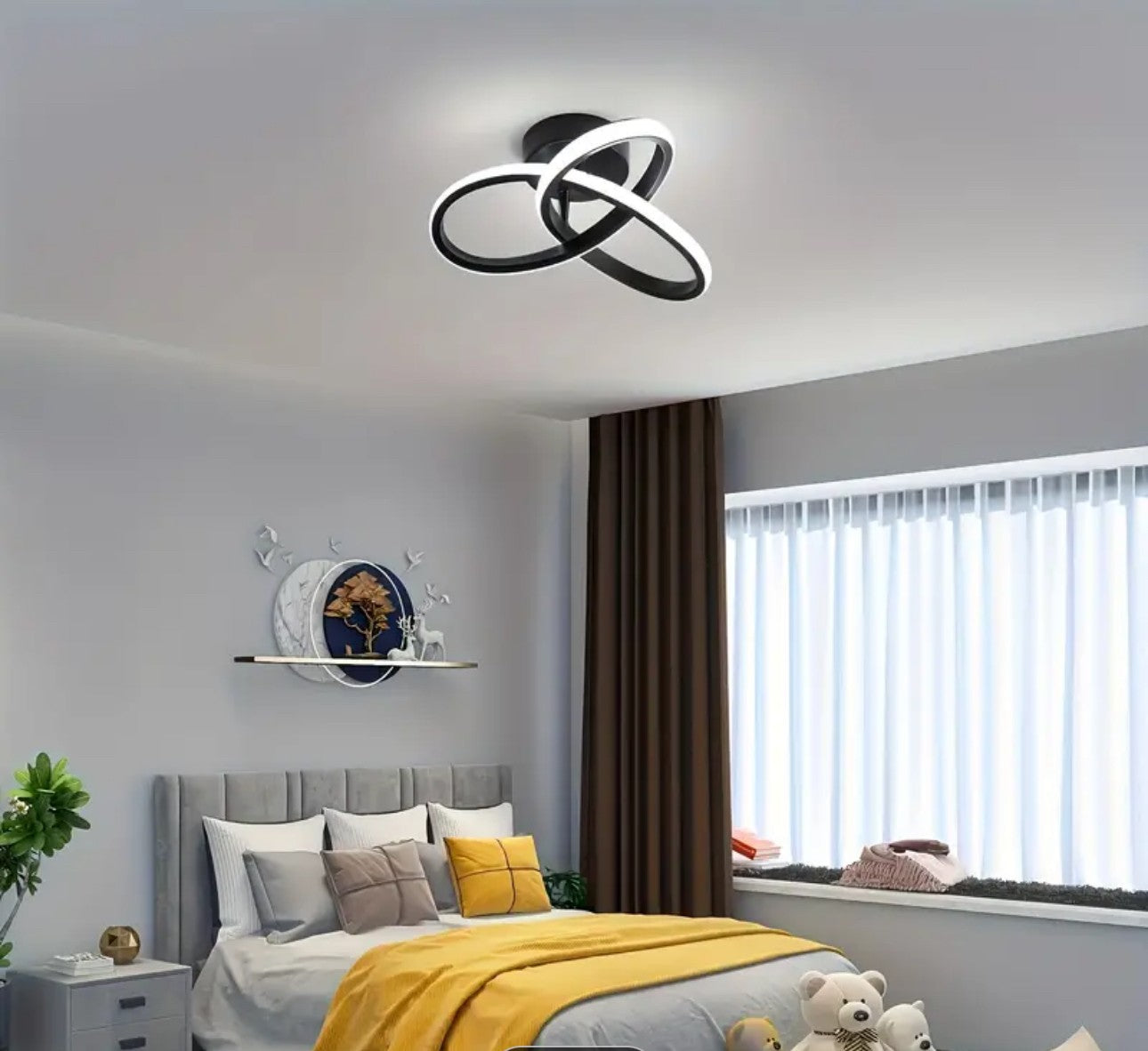 Modern LED Strip Ceiling Lights – Illuminate Your Space!