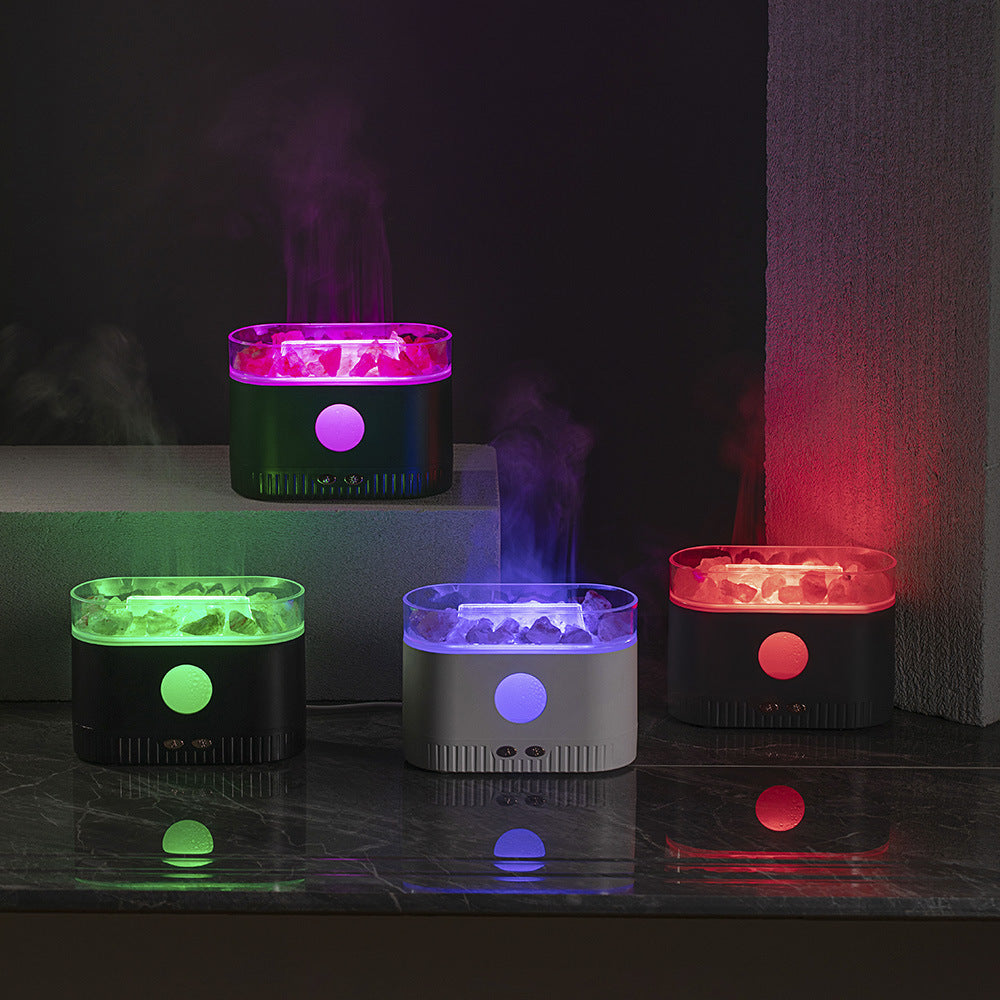 FlameGlow – Fragrance Humidifier Lamp”