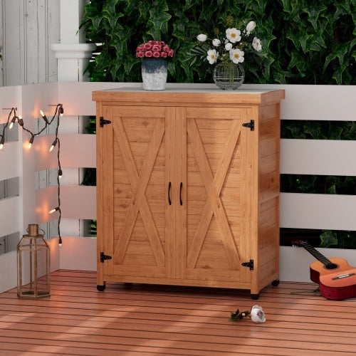 VersaTable: Potted Stool & Locker