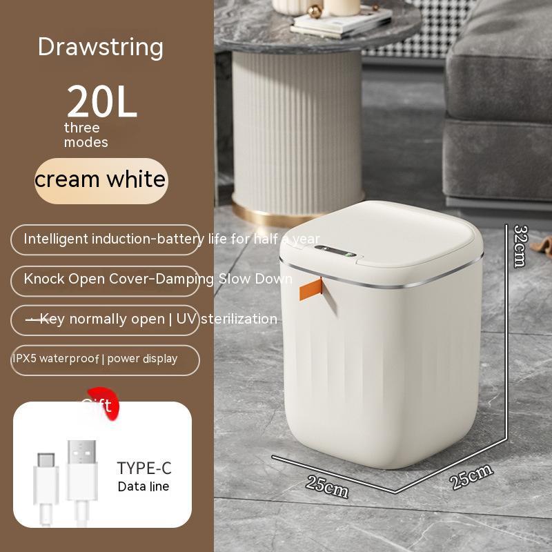 Smart Touch Trash Bin – Automatic Sensor Dustbin for Home & Car”