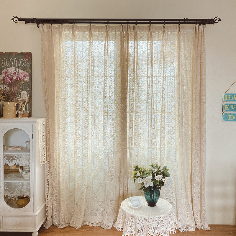 LaceLuxe Cotton Curtains