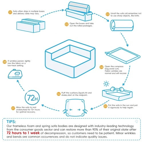 PlushScape Sofa