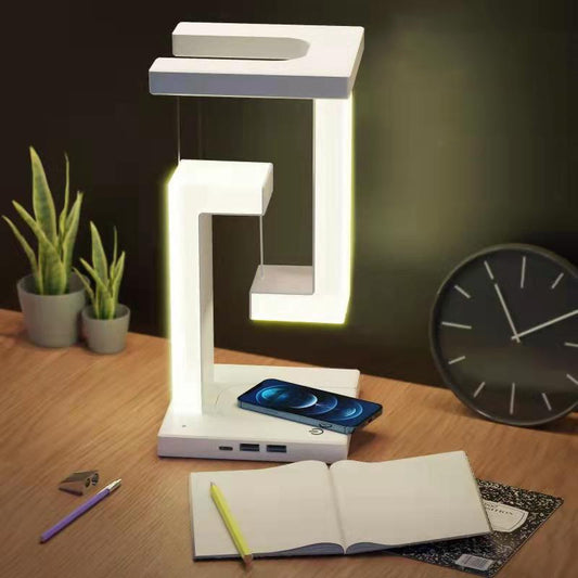 LumoFloat: The Innovative Wireless Charging Suspension Lamp