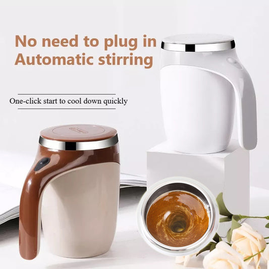 StirEase Magnetic Mug – Smooth Sips, Zero Effort”