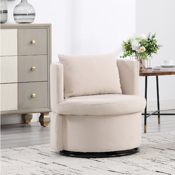 “Bucket Bliss Dining Chair with Ottoman”