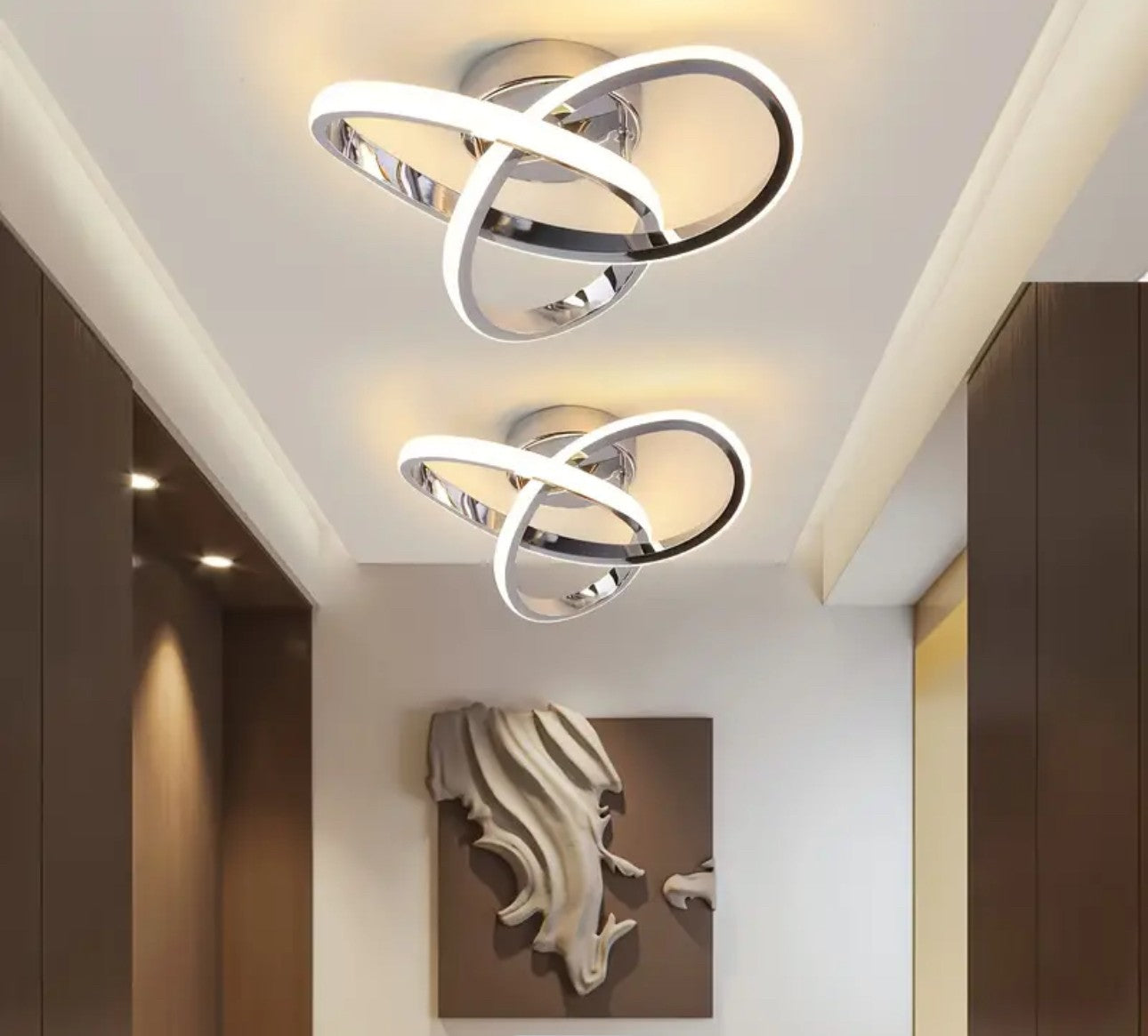 Modern LED Strip Ceiling Lights – Illuminate Your Space!