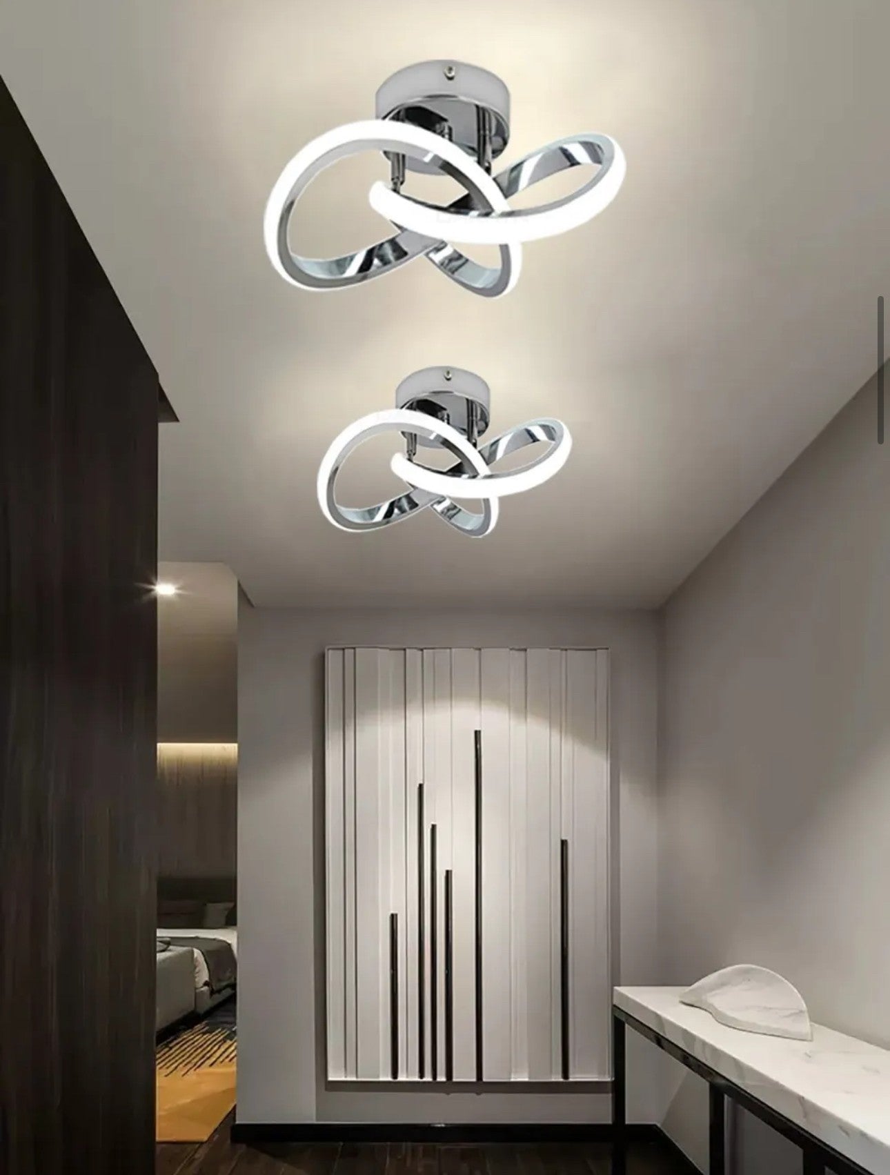 Modern LED Strip Ceiling Lights – Illuminate Your Space!