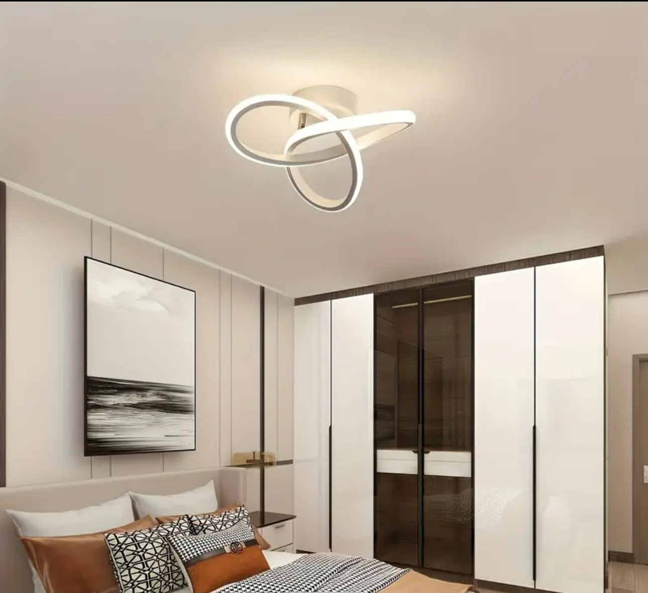 Modern LED Strip Ceiling Lights – Illuminate Your Space!