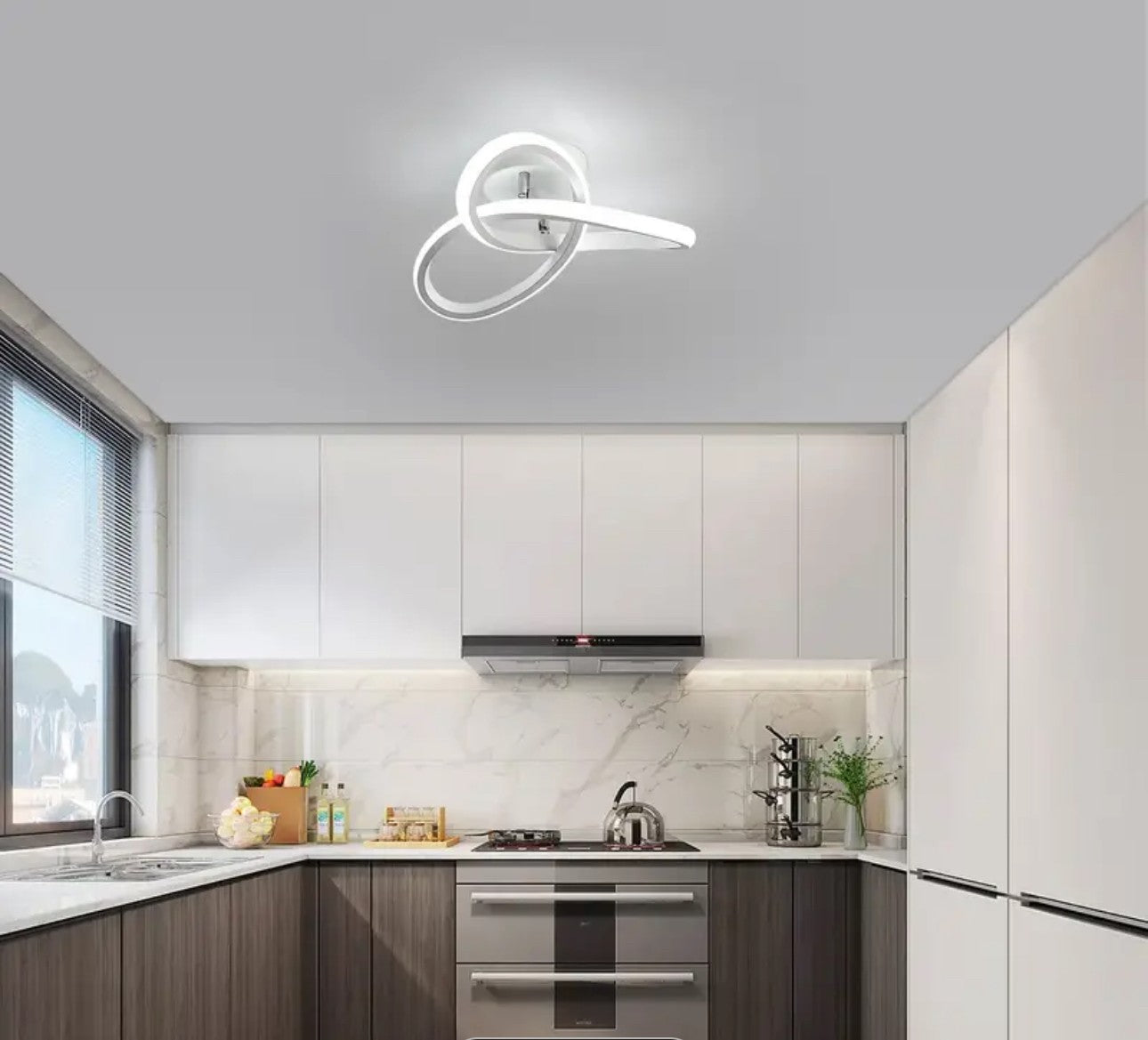 Modern LED Strip Ceiling Lights – Illuminate Your Space!